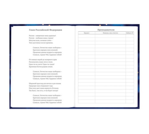 Дневник 5-11 класс 48 л., твердый, BRAUBERG, выборочный лак, с подсказом, 