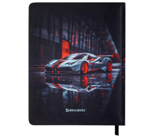 Дневник 1-11 класс 48 л., обложка кожзам (твердая с поролоном), 3D-элемент, BRAUBERG, 