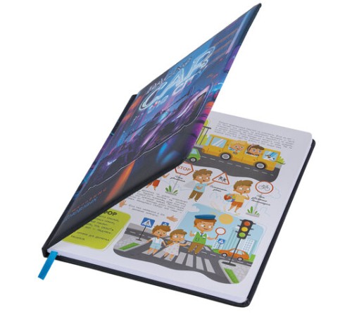 Дневник 1-4 класс 48 л., кожзам (твердая с поролоном), печать, аппликация, ЮНЛАНДИЯ, 