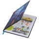 Дневник 1-4 класс 48 л., кожзам (твердая с поролоном), печать, аппликация, ЮНЛАНДИЯ, 
