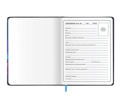 Дневник 1-4 класс 48 л., кожзам (твердая с поролоном), печать, аппликация, ЮНЛАНДИЯ, 