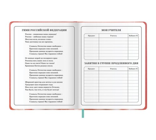 Дневник 1-4 класс 48л, кожзам (твердая с поролоном), печать, аппликация, ЮНЛАНДИЯ, Котик, 107224