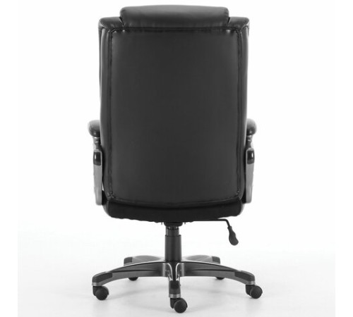 Кресло офисное BRABIX PREMIUM "Solid HD-005", НАГРУЗКА до 180 кг, рециклированная кожа, черное, 531941 Кресло офисное BRABIX PREMIUM "Solid HD-005", НАГРУЗКА до 180 кг, рециклированная кожа, черное, 531941