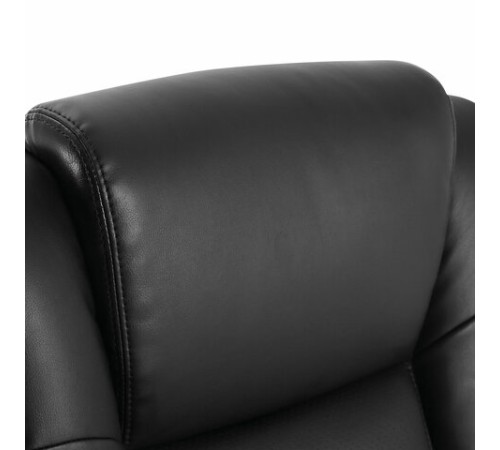 Кресло офисное BRABIX PREMIUM "Solid HD-005", НАГРУЗКА до 180 кг, рециклированная кожа, черное, 531941 Кресло офисное BRABIX PREMIUM "Solid HD-005", НАГРУЗКА до 180 кг, рециклированная кожа, черное, 531941
