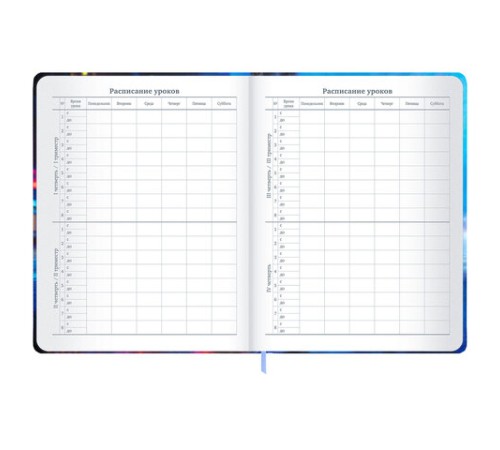 Дневник 1-11 класс 48 л., твердый, BRAUBERG, матовая ламинация, резинка, закладка-ляссе, с подсказом, 