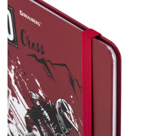 Дневник 1-11 класс 48 л., твердый, BRAUBERG, матовая ламинация, резинка, закладка-ляссе, с подсказом, 