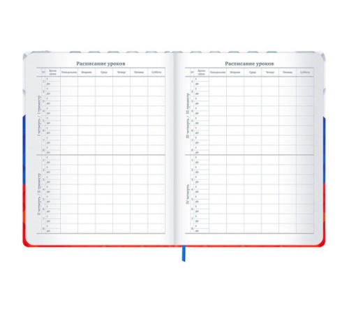 Дневник 1-11 класс 48 л., твердый, BRAUBERG, матовая ламинация, резинка, закладка-ляссе, с подсказом, 