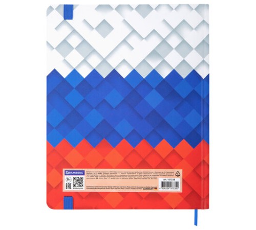 Дневник 1-11 класс 48 л., твердый, BRAUBERG, матовая ламинация, резинка, закладка-ляссе, с подсказом, 