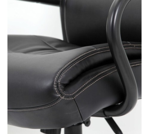 Кресло офисное BRABIX PREMIUM "Heavy Duty HD-004", НАГРУЗКА до 200 кг, экокожа, черное, 531942 Кресло офисное BRABIX PREMIUM "Heavy Duty HD-004", НАГРУЗКА до 200 кг, экокожа, черное, 531942