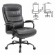 Кресло офисное BRABIX PREMIUM "Heavy Duty HD-004", НАГРУЗКА до 200 кг, экокожа, черное, 531942