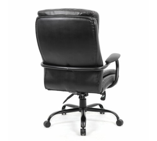 Кресло офисное BRABIX PREMIUM "Heavy Duty HD-004", НАГРУЗКА до 200 кг, экокожа, черное, 531942 Кресло офисное BRABIX PREMIUM "Heavy Duty HD-004", НАГРУЗКА до 200 кг, экокожа, черное, 531942