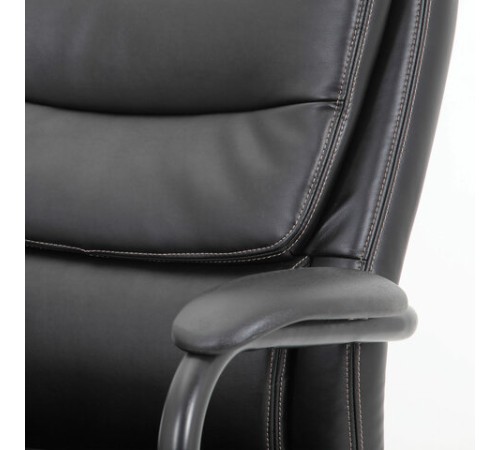 Кресло офисное BRABIX PREMIUM "Heavy Duty HD-004", НАГРУЗКА до 200 кг, экокожа, черное, 531942 Кресло офисное BRABIX PREMIUM "Heavy Duty HD-004", НАГРУЗКА до 200 кг, экокожа, черное, 531942