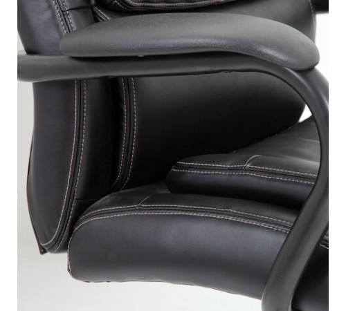 Кресло офисное BRABIX PREMIUM "Heavy Duty HD-004", НАГРУЗКА до 200 кг, экокожа, черное, 531942 Кресло офисное BRABIX PREMIUM "Heavy Duty HD-004", НАГРУЗКА до 200 кг, экокожа, черное, 531942