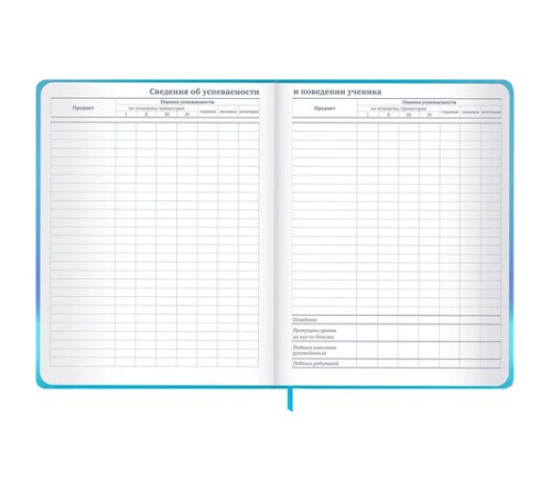 Дневник 1-11 класс 48 л., твердый, BRAUBERG, матовая ламинация, резинка, закладка-ляссе, с подсказом, 