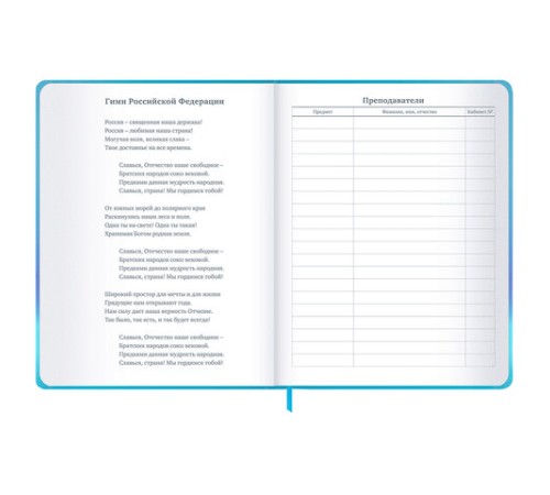 Дневник 1-11 класс 48 л., твердый, BRAUBERG, матовая ламинация, резинка, закладка-ляссе, с подсказом, 