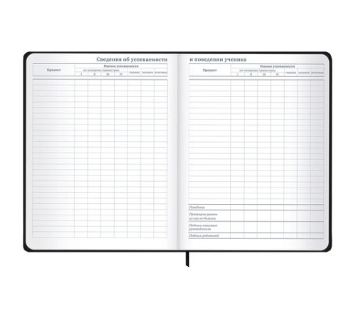 Дневник 1-11 класс 48 л., твердый, BRAUBERG, матовая ламинация, резинка, закладка-ляссе, с подсказом, 