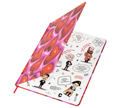 Дневник 1-11 класс 48 л., твердый, BRAUBERG, матовая ламинация, резинка, закладка-ляссе, с подсказом, 