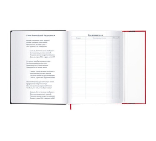 Дневник 1-11 класс 48 л., твердый, BRAUBERG, матовая ламинация, магнитный клапан, закладка-ляссе, с подсказом, 