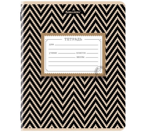 Тетрадь 12 л. BRAUBERG линия, обложка картон, TEXTURE, 107279