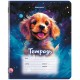 Тетрадь 12 л. BRAUBERG линия, обложка картон, DOGS, 107281