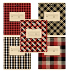 Тетрадь 12 л. BRAUBERG линия, обложка картон, CLASSIC TEXTURE, 107284