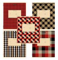 Тетрадь 24 л. BRAUBERG клетка, обложка картон, CLASSIC TEXTURE, 107306