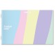 Альбом для рисования А4 40 л., скоба, обложка картон, BRAUBERG, 203х288 мм, кросс-серия PASTEL, 107362