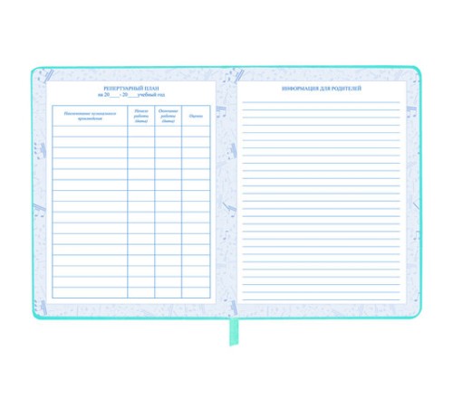 Дневник для музыкальной школы 170х215 мм, 48 л., обложка кожзам твердая, фольга, BRAUBERG, справочный материал, КОТИК, 107367