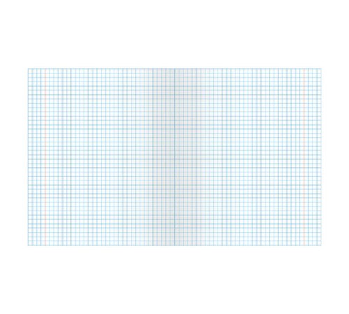 Тетрадь ЗЕЛЁНАЯ обложка 12 л., клетка с полями, 