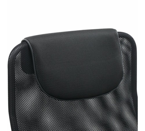 Кресло офисное BRABIX "Fit EX-514", с подголовником, хром, черное, 531949 Кресло офисное BRABIX "Fit EX-514", с подголовником, хром, черное, 531949