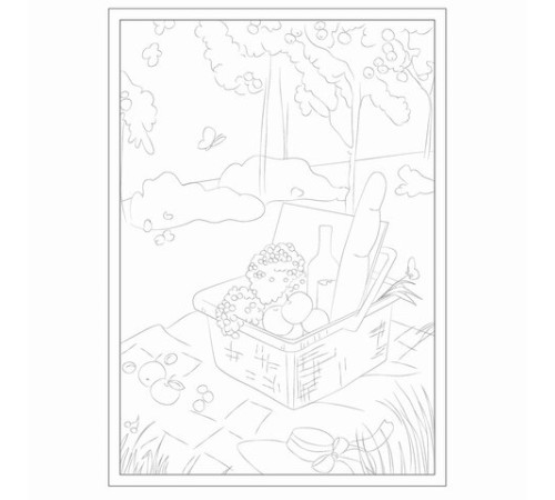 Папка для акварели С ЭСКИЗОМ, БОЛЬШАЯ А3, 10 л., 200 г/м2, 297х420 мм, BRAUBERG, 110065, 111065