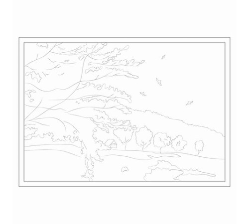 Папка для акварели С ЭСКИЗОМ, БОЛЬШАЯ А3, 10 л., 200 г/м2, 297х420 мм, BRAUBERG, 110065, 111065