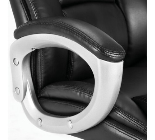 Кресло офисное BRABIX PREMIUM "Grand EX-501", рециклированная кожа, черное, 531950 Кресло офисное BRABIX PREMIUM "Grand EX-501", рециклированная кожа, черное, 531950