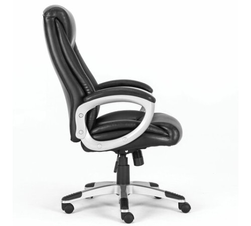 Кресло офисное BRABIX PREMIUM "Grand EX-501", рециклированная кожа, черное, 531950 Кресло офисное BRABIX PREMIUM "Grand EX-501", рециклированная кожа, черное, 531950