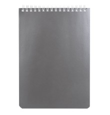 Блокнот А5 146х205 мм, 60 л., гребень, перфорация на отрыв, лакированный, BRAUBERG, 