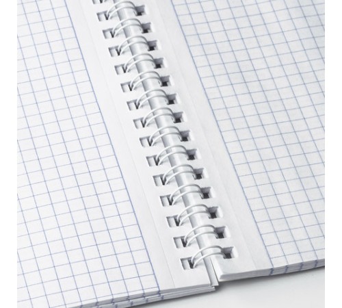 Блокнот А5 146х205 мм, 60 л., гребень, перфорация на отрыв, лакированный, BRAUBERG, 