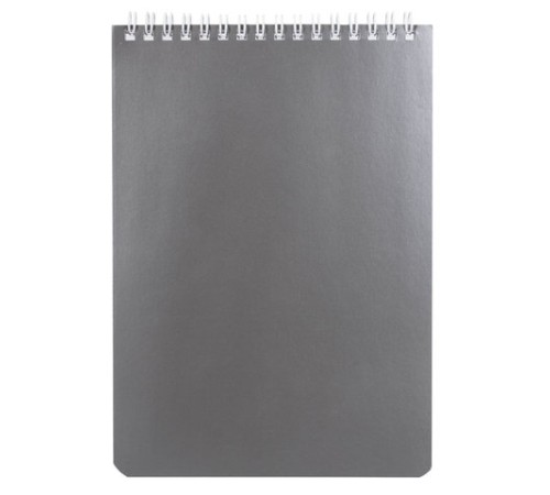 Блокнот А5 146х205 мм, 60 л., гребень, перфорация на отрыв, лакированный, BRAUBERG, 