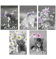 Блокнот МАЛЫЙ ФОРМАТ А6, 40 л., гребень, ламинированный картон, клетка, Альт, 