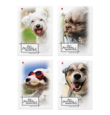 Блокнот МАЛЫЙ ФОРМАТ А7, 40 л., скоба, ламинированный картон, клетка, Альт, 