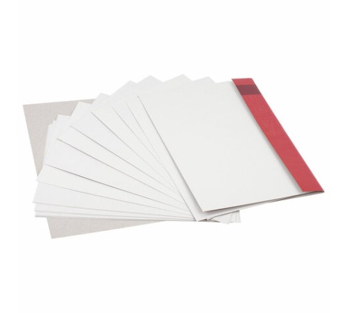 Картон белый А4 немелованный (матовый), 16 листов, в папке, ОСТРОВ СОКРОВИЩ, 200х290 мм, 