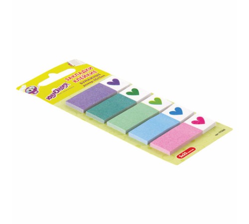 Закладки клейкие ЮНЛАНДИЯ бумажные 