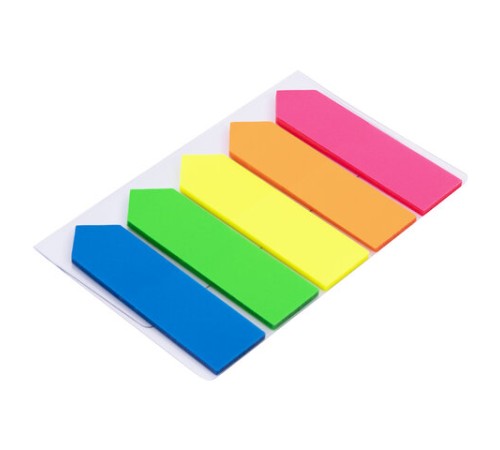 Закладки клейкие неоновые BRAUBERG 