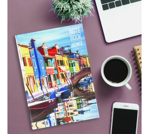 Блокнот БОЛЬШОЙ ФОРМАТ 205х290 мм А4, 80 л., твердый, клетка, STAFF, 