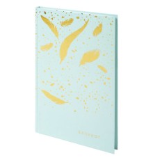 Блокнот А5 134х206 мм, 80 л., твердый, клетка, тиснение фольгой, STAFF, 