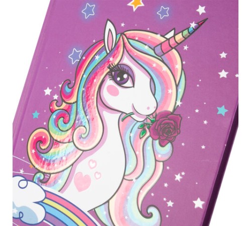 Блокнот А5 134х206 мм, 80 л., твердый, клетка, выборочный лак, ЮНЛАНДИЯ, 