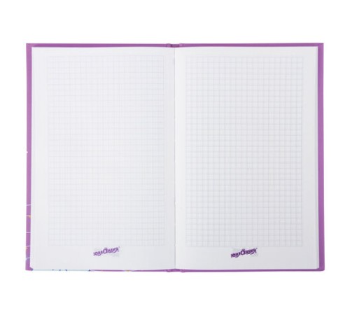 Блокнот А5 134х206 мм, 80 л., твердый, клетка, выборочный лак, ЮНЛАНДИЯ, 