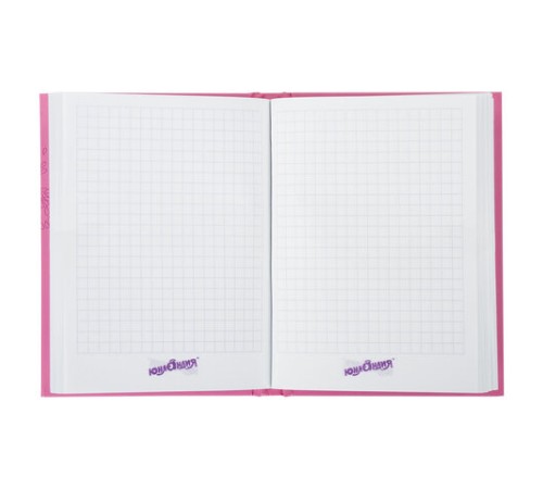 Блокнот МАЛЫЙ ФОРМАТ 110х147 мм, А6, 80 л., твердый, клетка, ЮНЛАНДИЯ, 