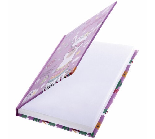 Блокнот МАЛЫЙ ФОРМАТ 110х147 мм, А6, 80 л., твердый, клетка, ЮНЛАНДИЯ, 