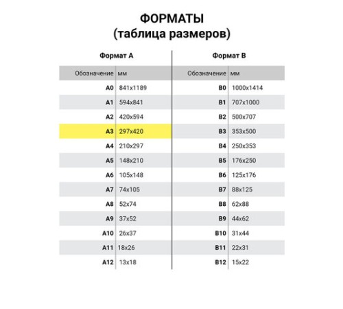 Папка для акварели БОЛЬШАЯ А3, 30 л., 