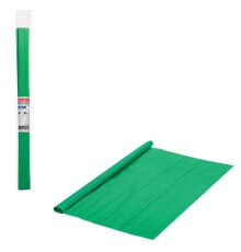 Бумага гофрированная/креповая, 32 г/м2, 50х250 см, зеленая, в рулоне, BRAUBERG, 112531